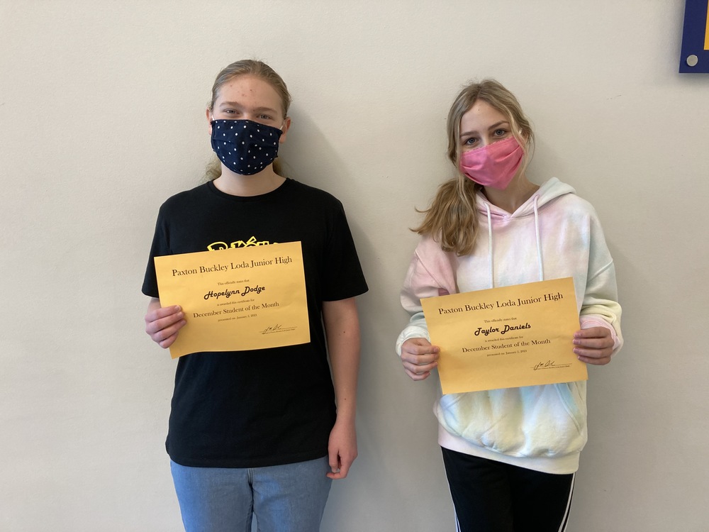 Students of the Month