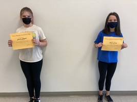 6th Grade February Students of the Month