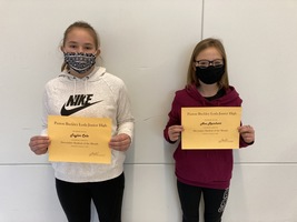 6th Grade December Students of the Month