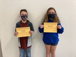 6th Grade March Students of the Month
