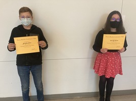 7th Grade November Students of the Month