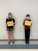 7th Grade April Students of the Month