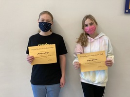 8th Grade December Students of the Month
