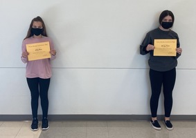 8th Grade October Students of the Month