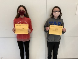 7th Grade December Students of the Month