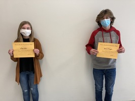 8th Grade January Students of the Month