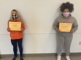8th Grade November Students of the Month