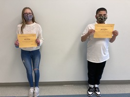 7th Grade February Students of the Month