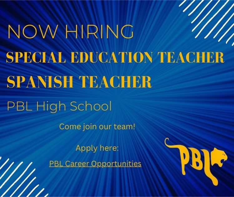 high school openings